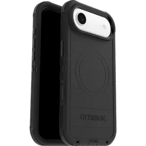 iPhone AIR OtterBox DEFENDER Pro MagSafe Screenless Case (Belt Clip Sold Separately) - Black