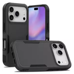 iPhone 17ProMax Traveler Hybrid Case (Black)