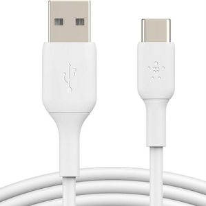 Premium USB Type-C to USB Type-A (5-Foot) Charging/Sync Cable - White